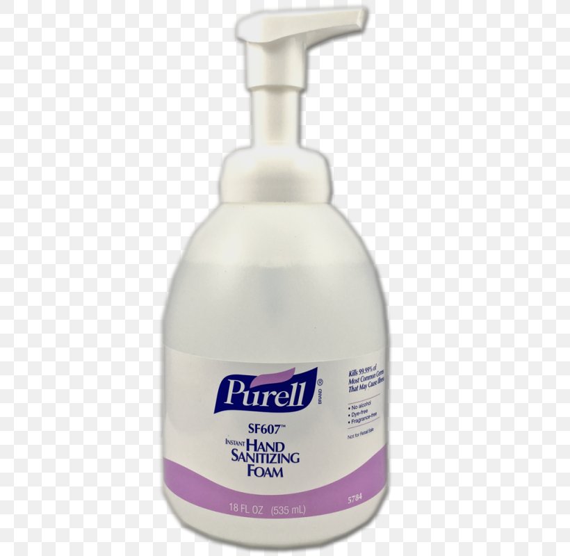 PURELL Alcohol-Free Foam Hand Sanitizer, PNG, 800x800px, Purell, Alcohol, Hand, Hand Sanitizer, Liquid Download Free