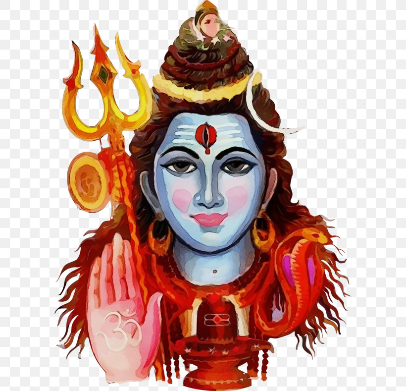 Shiva, PNG, 600x789px, Watercolor, Ayyappan, Paint, Shiva, Shiva Puja Download Free