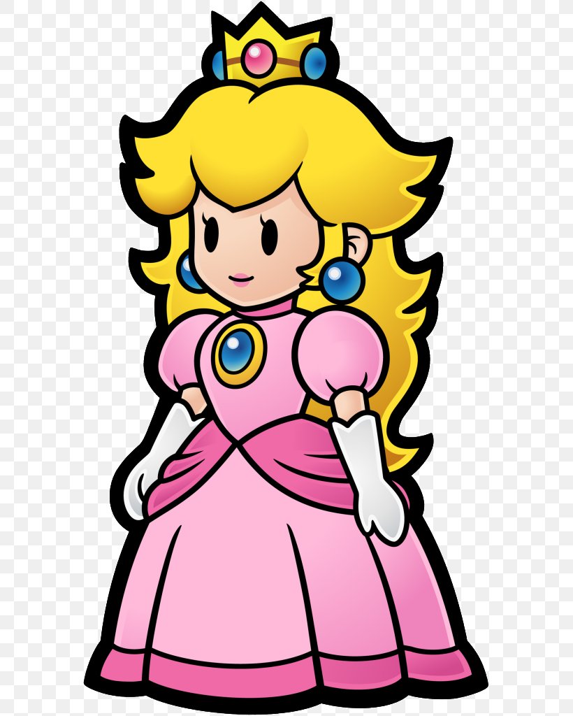 Super Mario Bros. Princess Peach Super Paper Mario, PNG, 583x1024px, Super Mario Bros, Art, Artwork, Bowser, Character Download Free