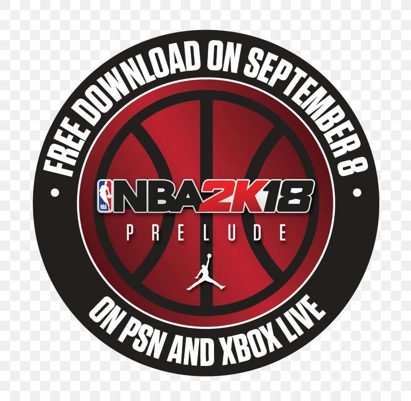 NBA 2K18 NBA 2K17 Honda Prelude PlayStation 4, PNG, 800x800px, 2k Games, Nba 2k18, Badge, Brand, Emblem Download Free