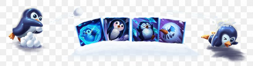 Penguin League Of Legends Bird Snow Symbol, PNG, 1031x271px, Penguin, Bird, Brand, Color, Eye Download Free