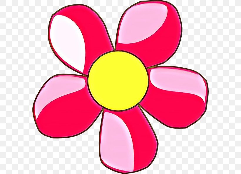 Petal Pink Clip Art Magenta Flower, PNG, 600x594px, Cartoon, Flower, Magenta, Petal, Pink Download Free