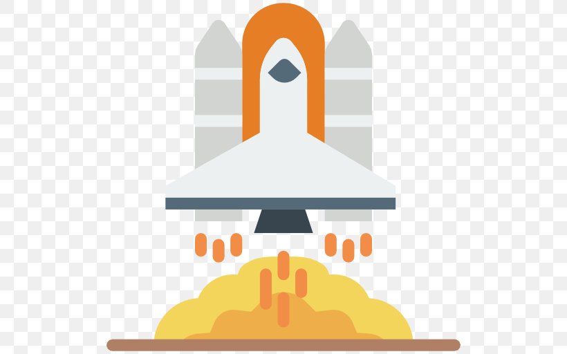 Spacecraft Rocket Launch Web Development, PNG, 512x512px, Spacecraft, Avatar, Brand, Logo, Orange Download Free