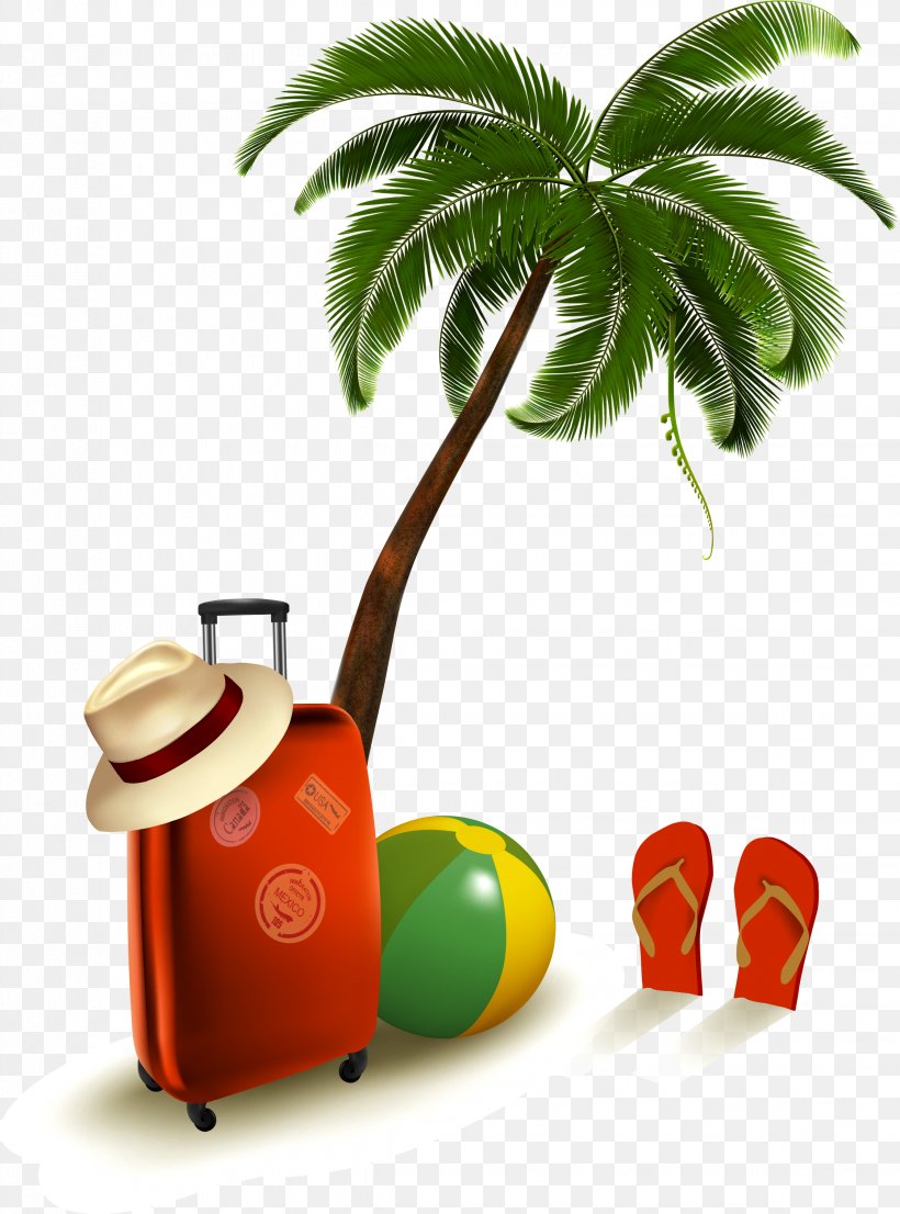Travel Graphic Design, PNG, 2244x3028px, Travel, Beach, Flowerpot, Fruit, Plant Download Free