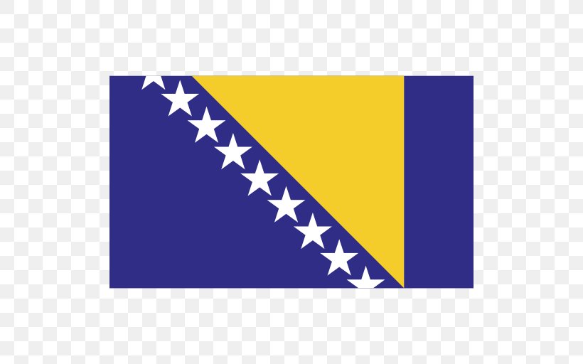 Flag Of Bosnia And Herzegovina Republic Of Bosnia And Herzegovina National Flag, PNG, 512x512px, Bosnia And Herzegovina, Brand, Country, Flag, Flag Of Bosnia And Herzegovina Download Free