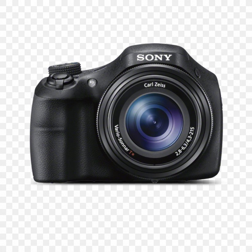 Sony Cyber-shot DSC-H300 Point-and-shoot Camera 索尼, PNG, 1000x1000px, Pointandshoot Camera, Camera, Camera Lens, Cameras Optics, Cybershot Download Free
