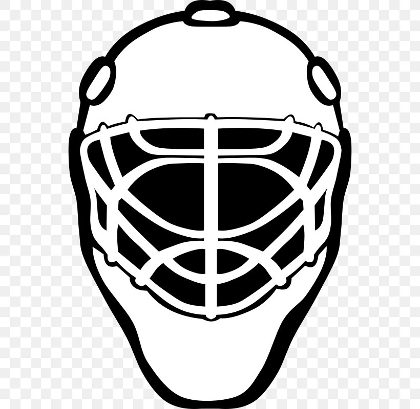 National Hockey League Goaltender Mask Ice Hockey, PNG, 800x800px, National Hockey League, Ball, Baseball Equipment, Baseball Protective Gear, Black And White Download Free