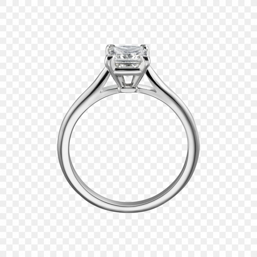 Ring Platinum Gemological Institute Of America Jewellery Solitaire, PNG, 1000x1000px, Ring, Bijou, Body Jewelry, Carat, Cartier Download Free