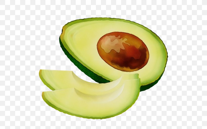 Avocado, PNG, 512x512px, Watercolor, Avocado, Cucumis, Food, Fruit Download Free