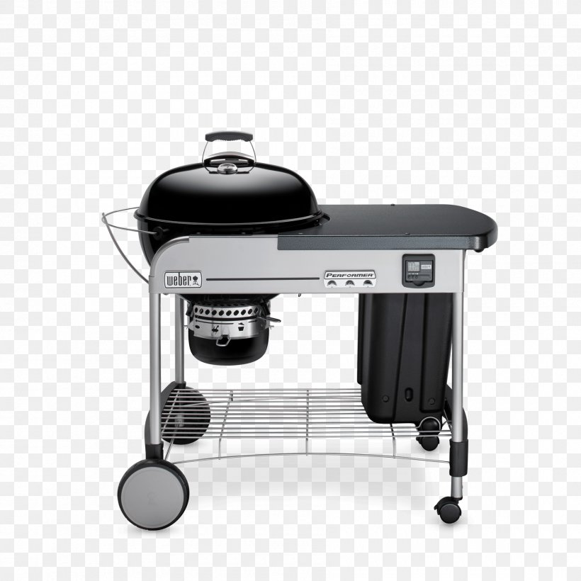 Barbecue Weber Performer Deluxe 22 Grilling Weber-Stephen Products Charcoal, PNG, 1800x1800px, Barbecue, Charcoal, Coal, Cooking, Cookware Accessory Download Free