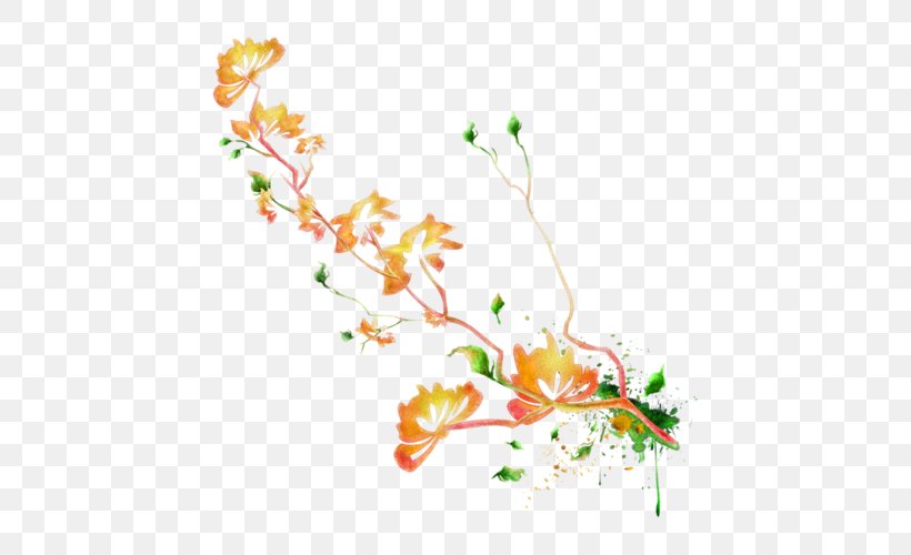 Floral Design Flower Desktop Wallpaper Clip Art, PNG, 500x500px, Floral Design, Art, Branch, Computer, Flora Download Free