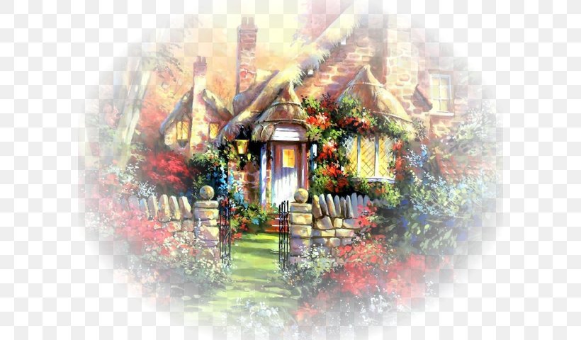 Oil Painting Art Painter, PNG, 600x480px, Painting, Art, Canvas, Cottage, Drawing Download Free