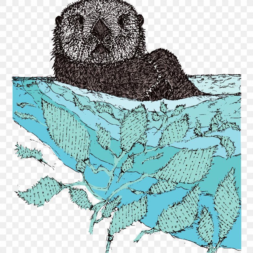 Bird Owl Sea Otter, PNG, 1920x1920px, Bird, Animal, Aqua, Beak, Bird Of Prey Download Free
