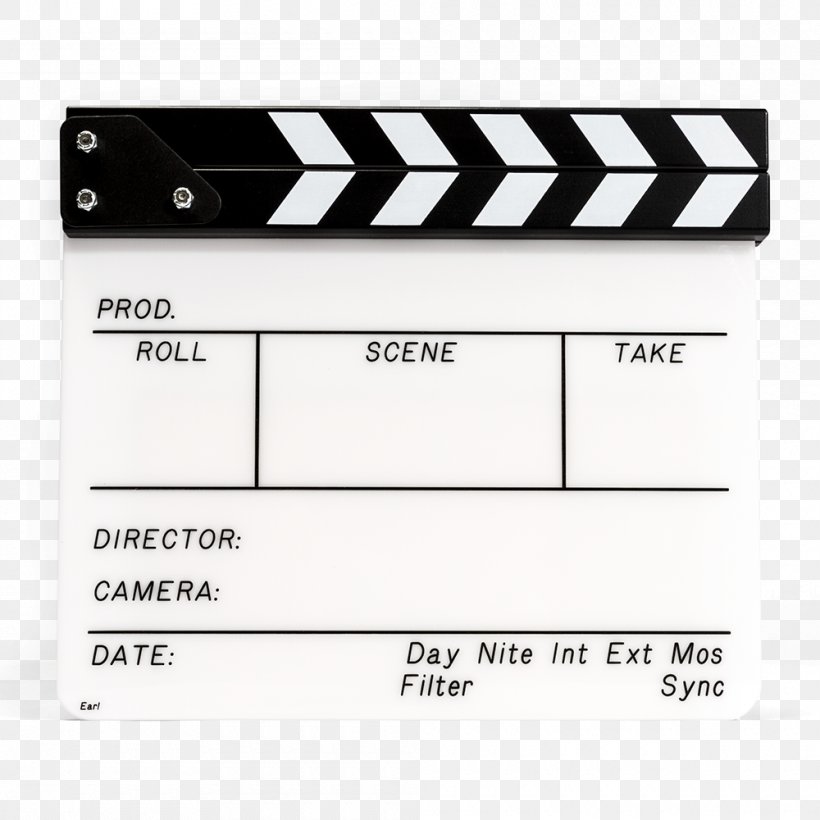 Clapperboard Film Script Supervisor Screenplay, PNG, 1000x1000px, Clapperboard, Area, Black And White, Brand, Camera Lens Download Free