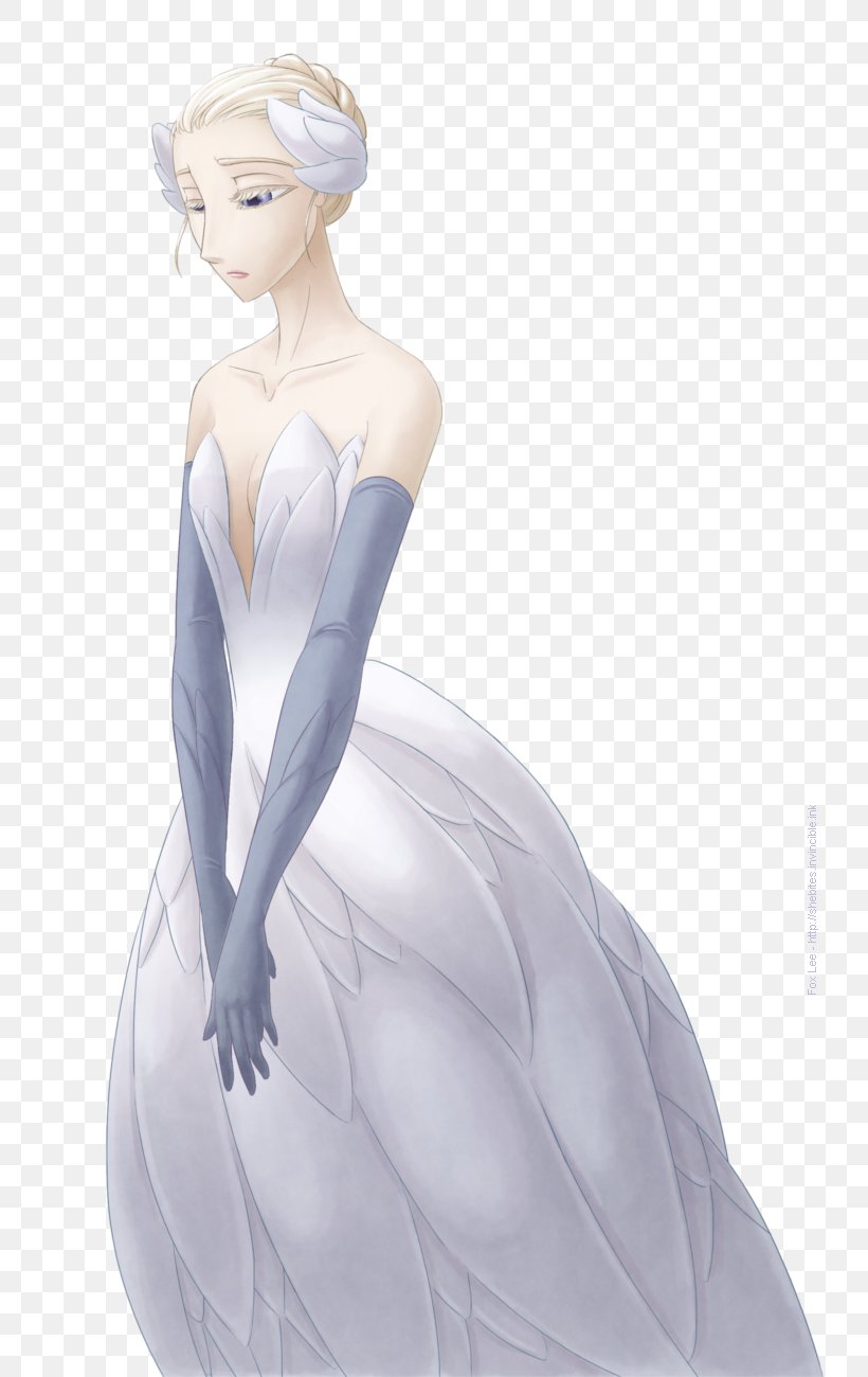 Cygnini Princess Odette Swan Lake Ballet Character, PNG, 761x1300px, Watercolor, Cartoon, Flower, Frame, Heart Download Free