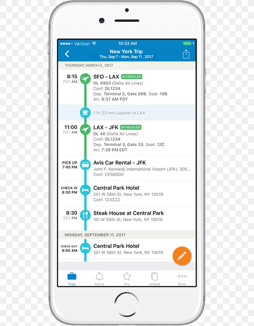 Smartphone Travel TripIt The Skimm, PNG, 540x1052px, Smartphone, App Store, Area, Backpacking, Cellular Network Download Free