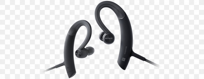 Sony XB80BS EXTRA BASS Headphones Sony XB950BT EXTRA BASS Sony AS600BT, PNG, 2028x792px, Headphones, Audio, Audio Equipment, Auto Part, Black And White Download Free