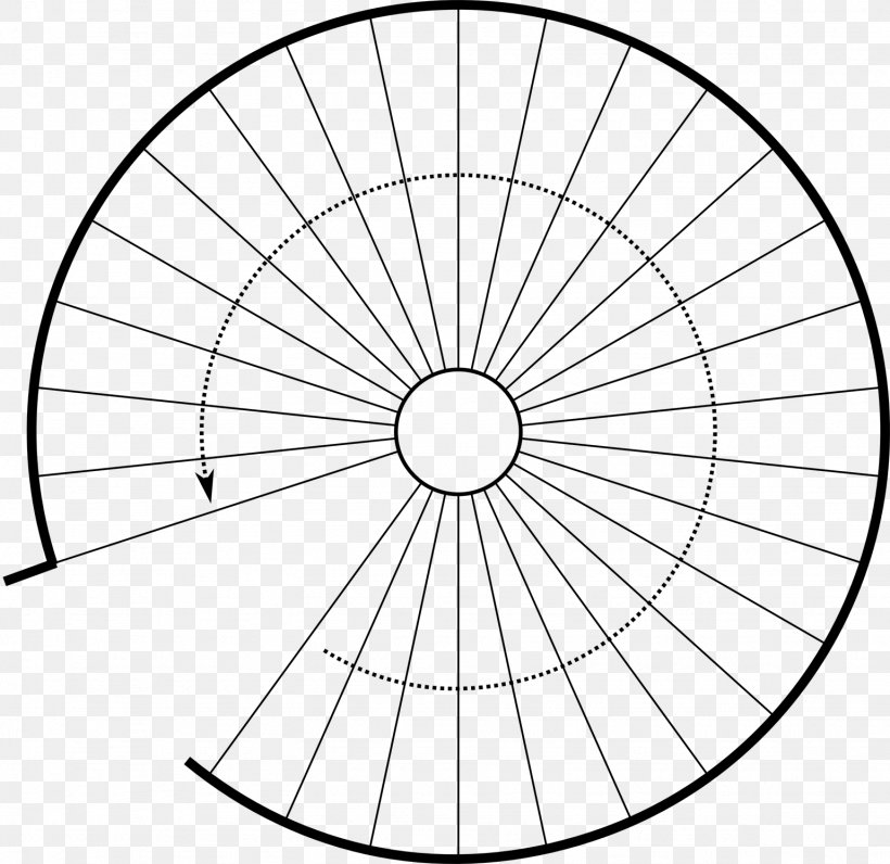 Unit Circle Degree Protractor Polar Coordinate System, PNG, 1538x1493px, Degree, Area, Bicycle Part, Bicycle Wheel, Black And White Download Free