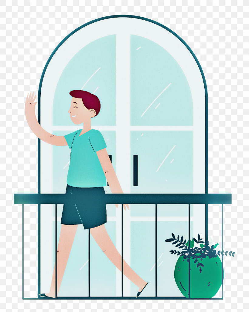 Balcony Home Rest, PNG, 1989x2500px, Balcony, Behavior, Cartoon, Fashion, Furniture Download Free