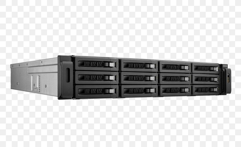 Network Video Recorder QNAP Systems, Inc. Network Storage Systems QNAP REXP-1220U-RP QNAP 8-Bay 2U 24 Channel NVR, PNG, 800x500px, Network Video Recorder, Closedcircuit Television, Computer Network, Computer Servers, Data Storage Download Free