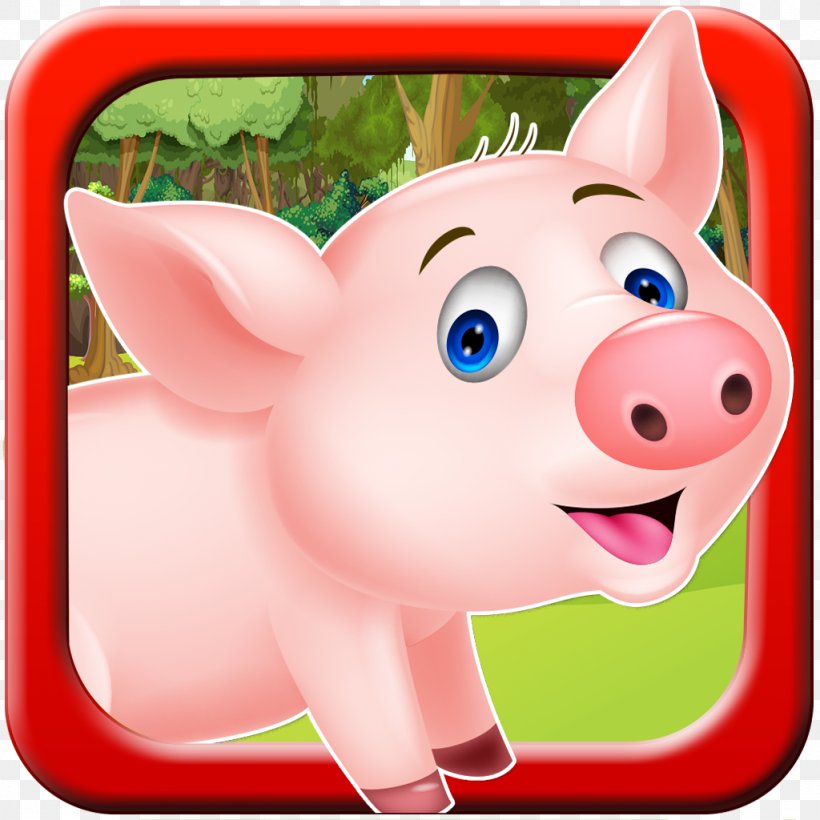 Pig Snout Pink M Animated Cartoon, PNG, 1024x1024px, Pig, Animated Cartoon, Mammal, Nose, Pig Like Mammal Download Free