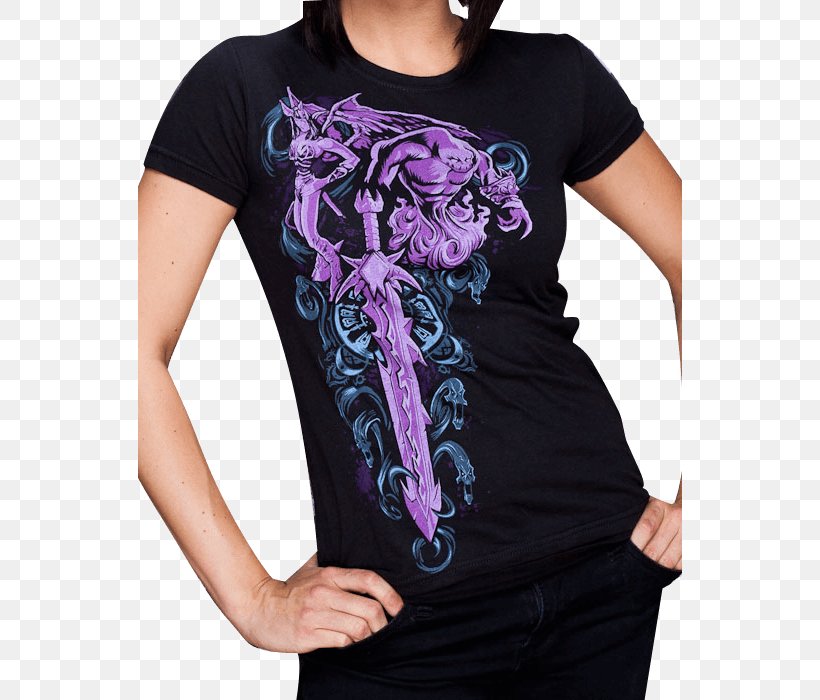 T-shirt World Of Warcraft Hoodie Clothing, PNG, 700x700px, Watercolor, Cartoon, Flower, Frame, Heart Download Free