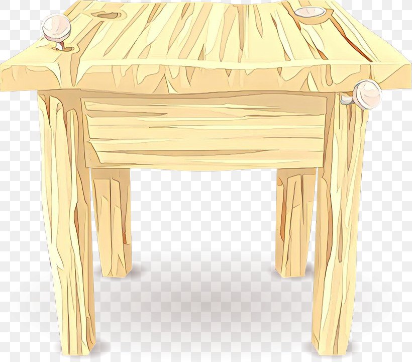 Wood Table, PNG, 820x720px, Cartoon, Desk, End Table, Furniture, Stool Download Free