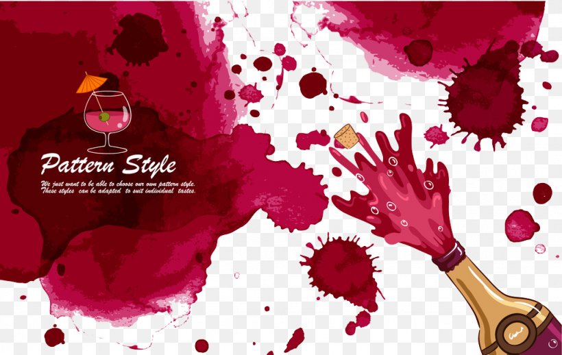 Red Wine Watercolor Painting, PNG, 1024x648px, Red Wine, Alcoholic Beverage, Art, Brand, Color Download Free