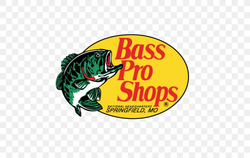 Bass Pro Shops Fishing Tackle Outdoor Recreation Cabela's, PNG, 518x518px, Bass Pro Shops, Amphibian, Angling, Bass Fishing, Brand Download Free