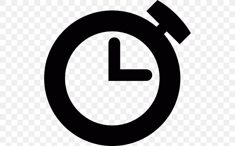 Timer Download Clock, PNG, 512x512px, Timer, Area, Black And White, Brand, Clock Download Free