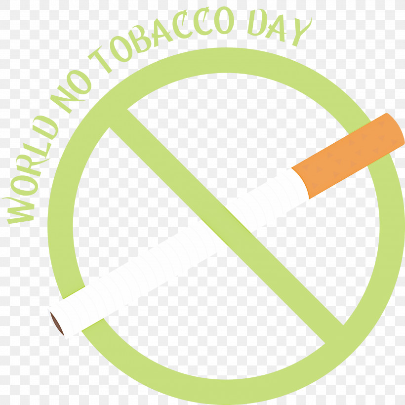 No-Tobacco Day World No-Tobacco Day, PNG, 3000x3000px, No Tobacco Day, Angle, Area, Green, Line Download Free