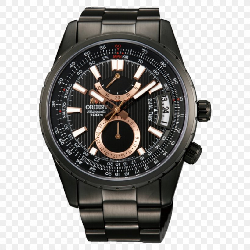 Orient Watch Automatic Watch Power Reserve Indicator Movement, PNG, 1000x1000px, Orient Watch, Automatic Watch, Brand, Chronograph, Clock Download Free