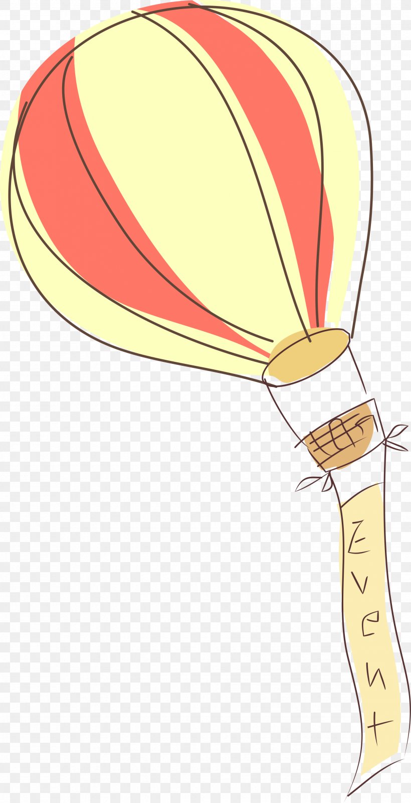 Hot Air Balloon Clip Art, PNG, 1858x3626px, Balloon, Advertising, Blimp, Designer, Fashion Accessory Download Free