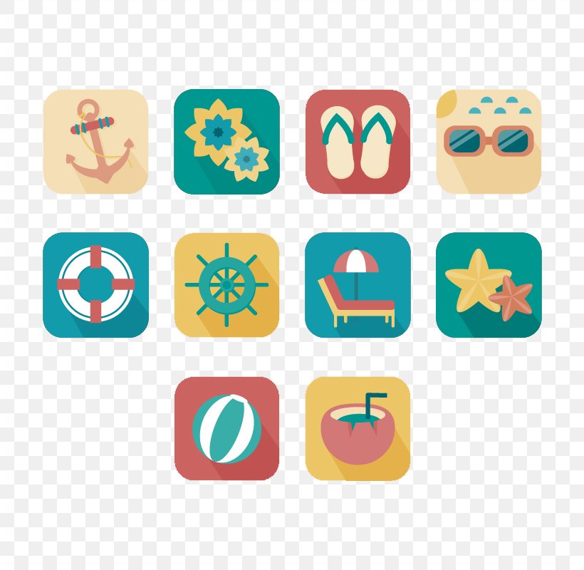 Square Graphic Design Elements Beach, PNG, 800x800px, Icon Design, Area, Designer, Rectangle, Scalable Vector Graphics Download Free