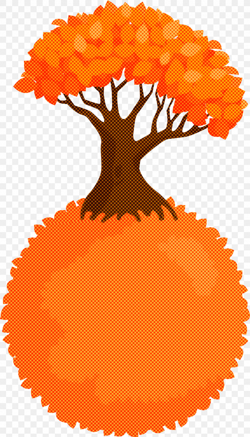 Abstract Tree, PNG, 1717x2997px, Abstract Tree, Baking Cup, Orange, Plant Download Free