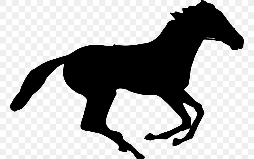 Horse Clip Art, PNG, 756x512px, Horse, Animal Figure, Black, Black And White, Bridle Download Free