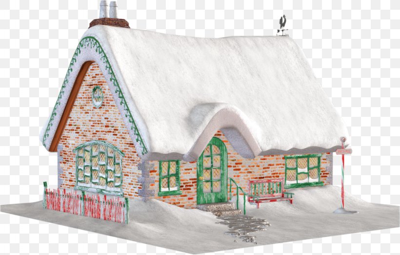 Santa Claus Cottage Christmas Log Cabin Clip Art, PNG, 1024x655px, Santa Claus, Christmas, Christmas Cottage, Christmas Ornament, Cottage Download Free