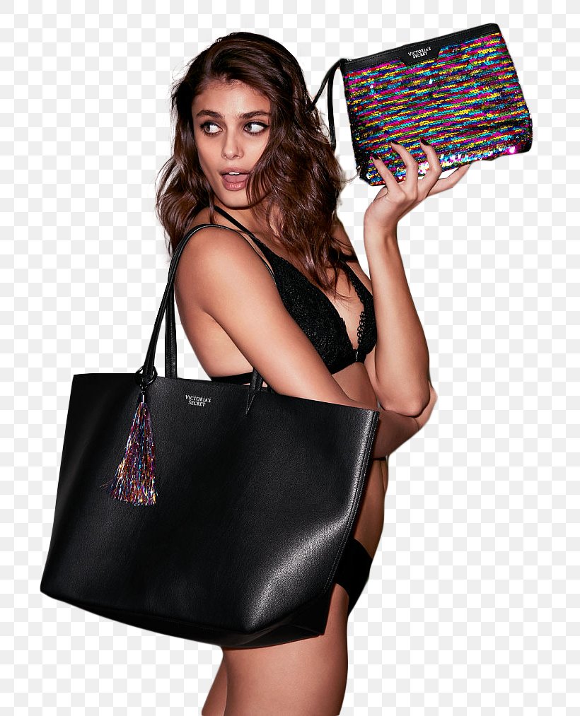 Taylor Hill Victoria's Secret Fashion Show Tote Bag, PNG, 760x1013px, Watercolor, Cartoon, Flower, Frame, Heart Download Free