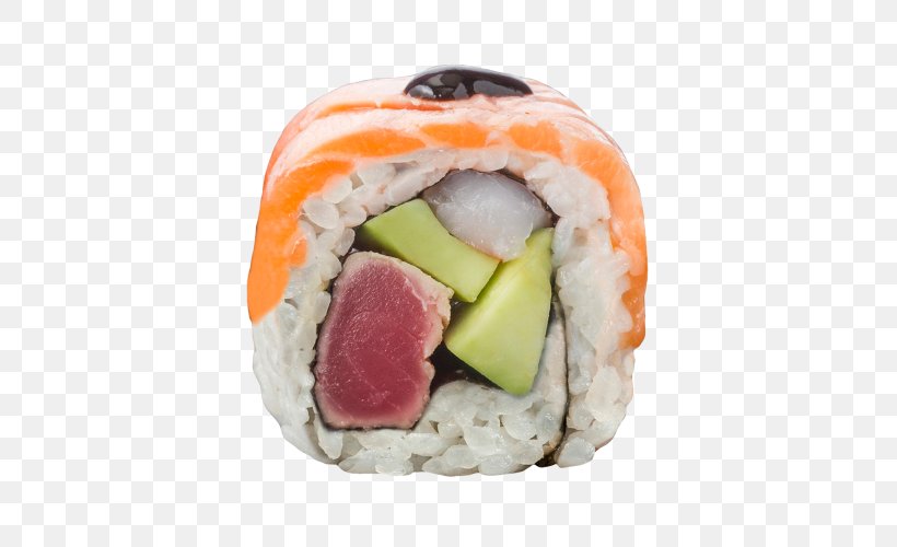 California Roll Sashimi Gimbap Smoked Salmon Sushi, PNG, 500x500px, California Roll, Asian Food, Comfort, Comfort Food, Cuisine Download Free