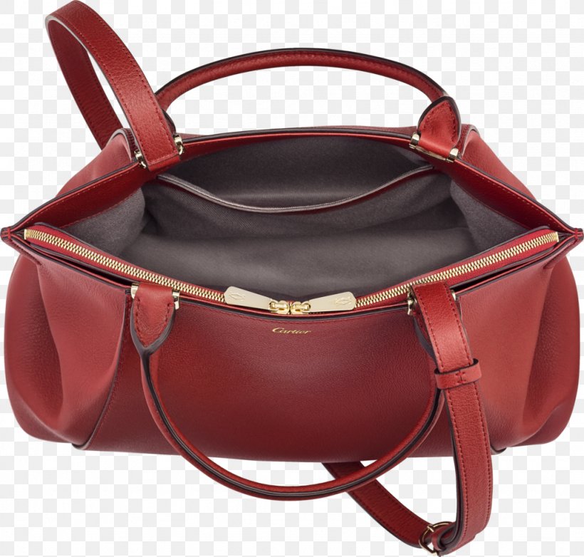 Handbag Leather Red Spinel, PNG, 1024x977px, Handbag, Bag, Brown, Cartier, Color Download Free