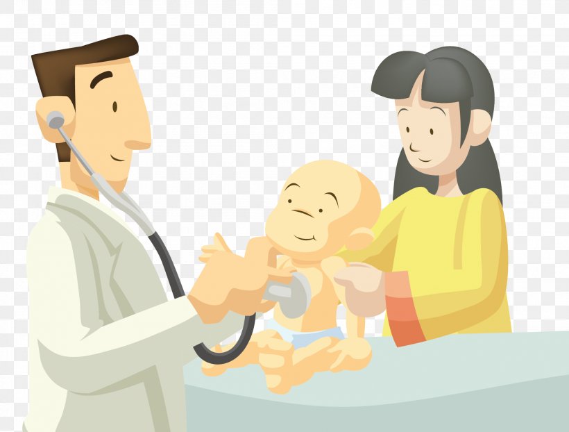 Physician Nurse Cartoon Illustration, PNG, 2093x1588px, Physician, Cartoon,  Child, Communication, Conversation Download Free