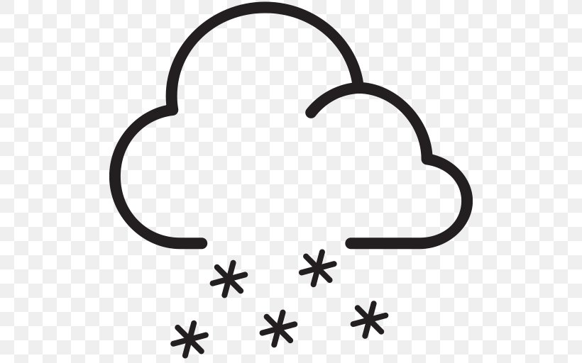 Snow Weather Forecasting Clip Art, PNG, 512x512px, Snow, Black And White, Body Jewelry, Cloud, Overcast Download Free