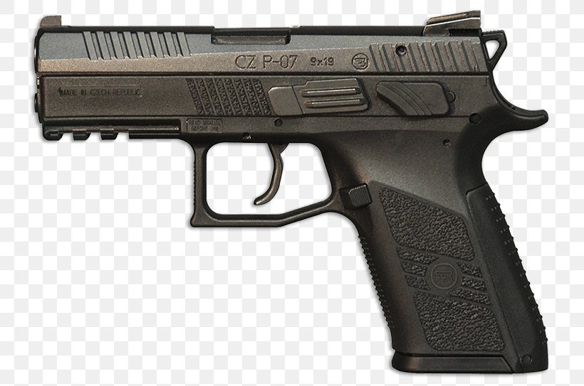 CZ 75 P-07 Duty Česká Zbrojovka Uherský Brod 9×19mm Parabellum Firearm, PNG, 760x543px, 9 Mm Caliber, 919mm Parabellum, Cz 75, Air Gun, Airsoft Download Free