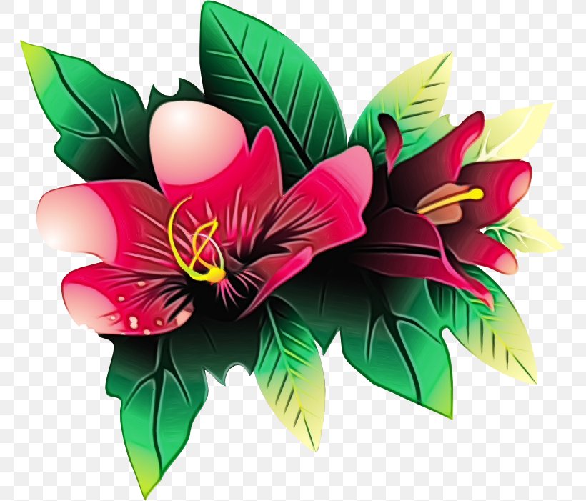 Flower Art Watercolor, PNG, 763x701px, Watercolor, Anthurium, Artificial Flower, Bouquet, Cut Flowers Download Free