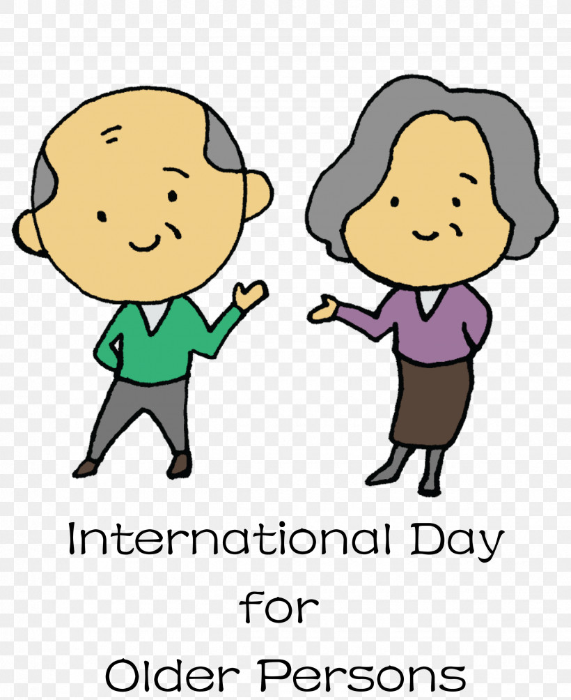 International Day For Older Persons International Day Of Older Persons, PNG, 2450x3000px, International Day For Older Persons, Cartoon M, Conversation, Happiness, Laughter Download Free