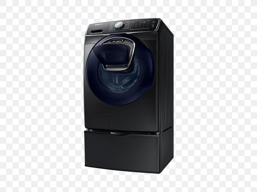 Washing Machines Clothes Dryer Samsung Combo Washer Dryer Laundry, PNG, 802x615px, Washing Machines, Cleaning, Clothes Dryer, Combo Washer Dryer, Hardware Download Free