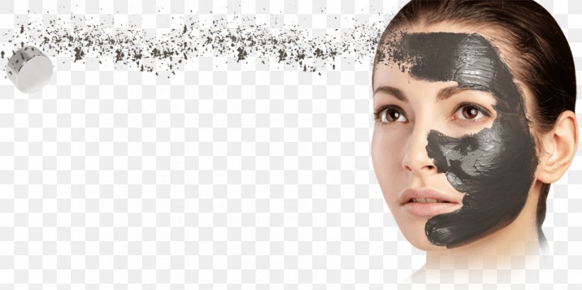 Activated Carbon Facial Mask Clay Charcoal, PNG, 954x476px, Activated Carbon, Charcoal, Cheek, Chin, Clay Download Free