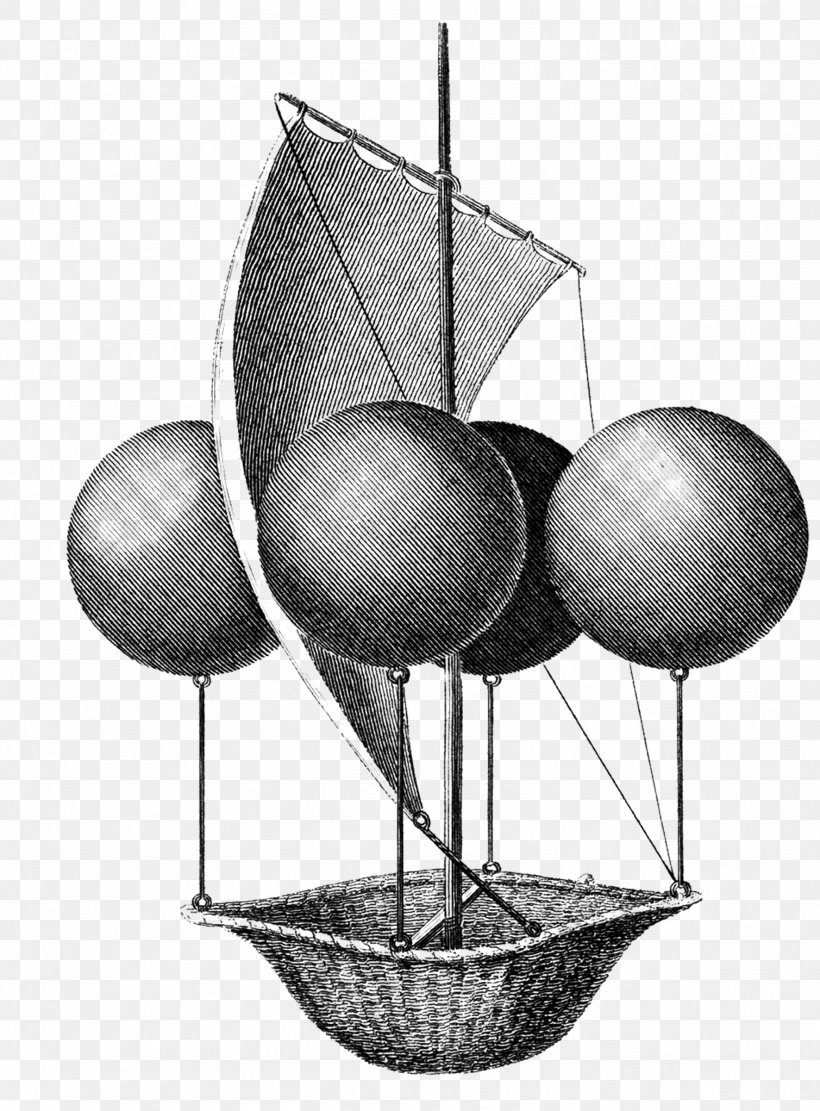 Flight Hot Air Balloon Gas Balloon, PNG, 1771x2400px, Flight, Aeronautics, Balloon, Black And White, Drawing Download Free