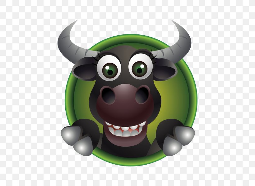Vector Graphics Cattle Illustration Image Cartoon, PNG, 600x600px, Cattle, Cartoon, Cattle Like Mammal, Cow Hoof, Drawing Download Free