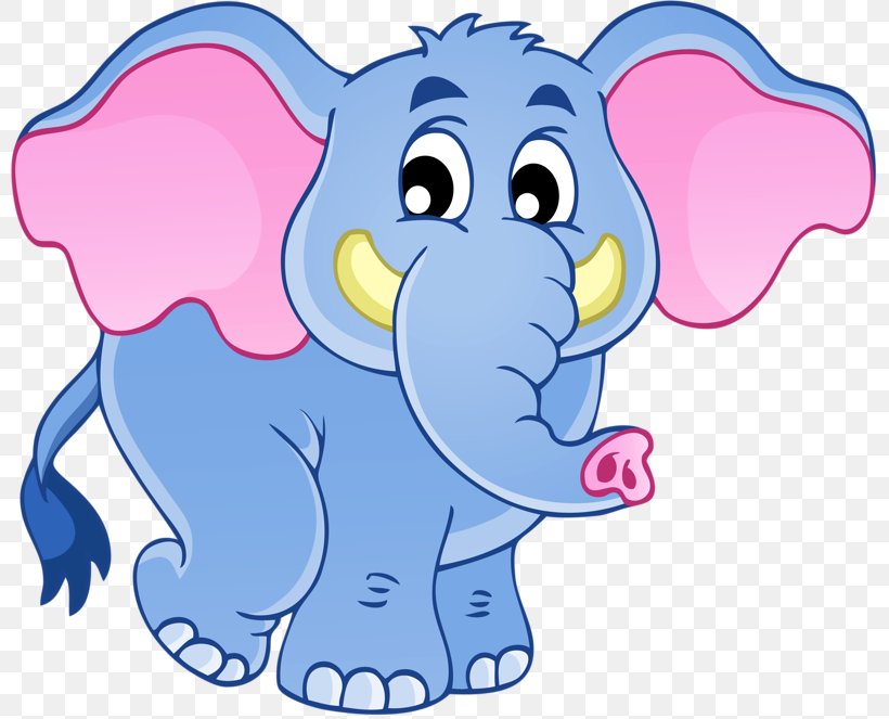 African Elephant Indian Elephant Clip Art, PNG, 800x663px, Watercolor, Cartoon, Flower, Frame, Heart Download Free